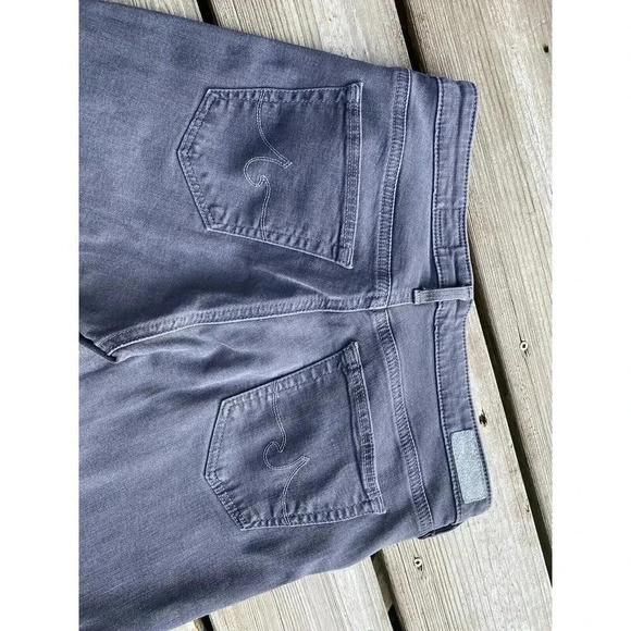 Adriano Goldschmied The Legging Super Skinny Ankle Gray Grey Women's Size 26 AG - Picture 5 of 5